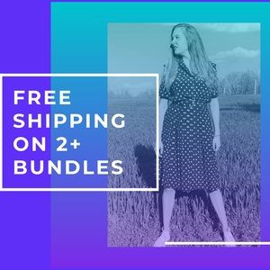 Always Free Shipping On Bundles Of 2 Or More 📦✌️